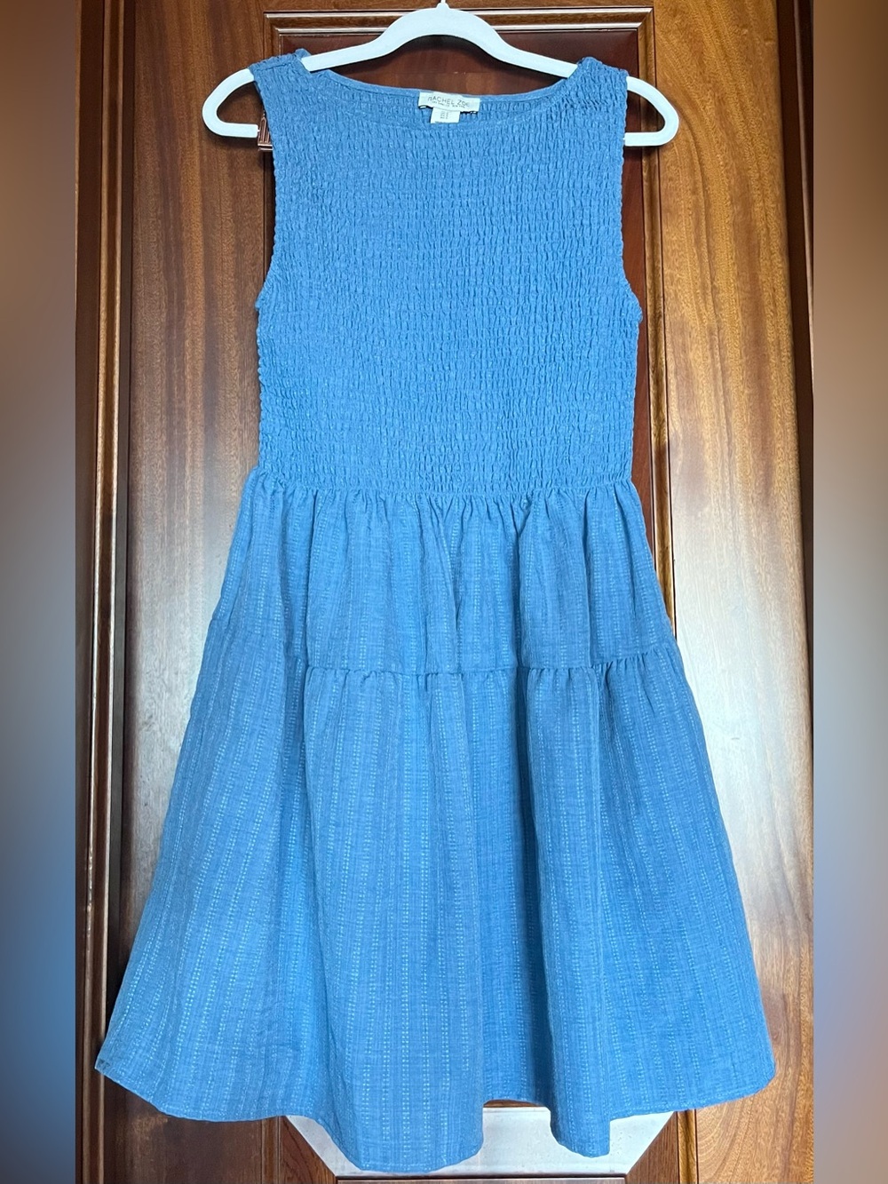 RACHEL ZOE Green Blue Stripe Mini Cosima Nap Dress (HHH Hill House Home)